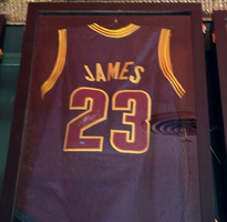 Lebron James Signed Jersey